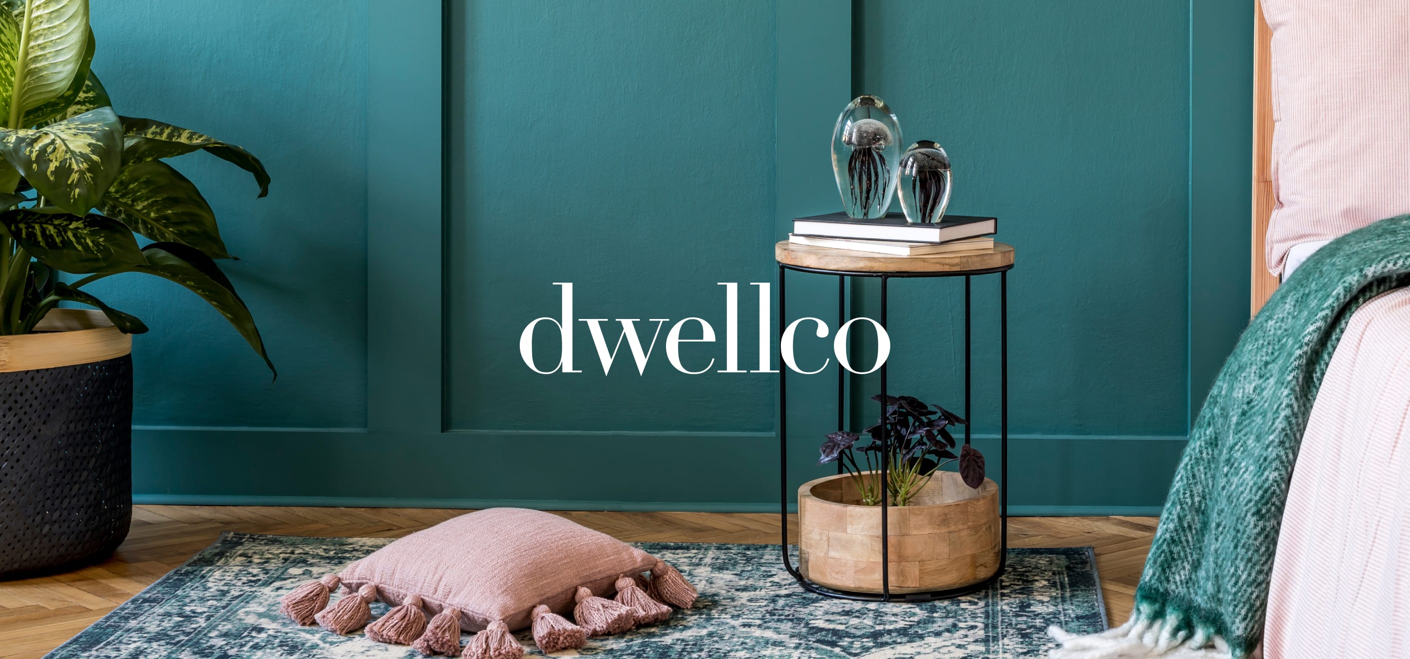 Wallpapers, textures, and rugs by DwellCo