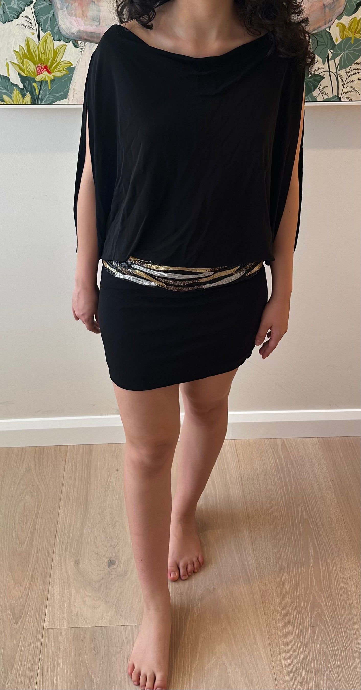 Past Perfect - Foley & Corinna Black Cocktail dress - near new in perfect condition