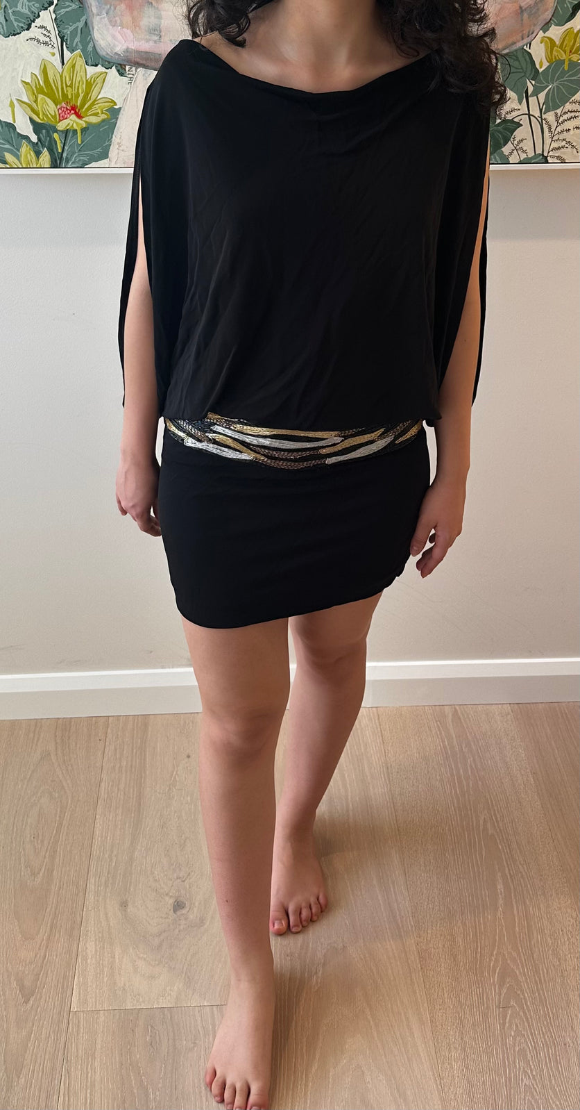 Past Perfect - Foley & Corinna Black Cocktail dress - near new in perfect condition